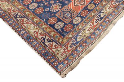 Antique Shirvan Rug 4 5 x 9 0 