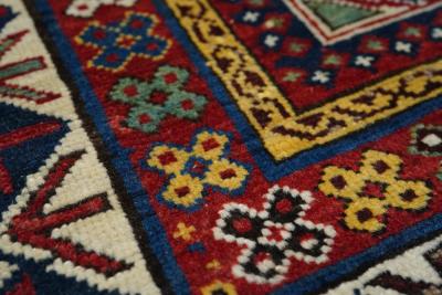 Antique Shirvan Rug 4 5 x 9 0 