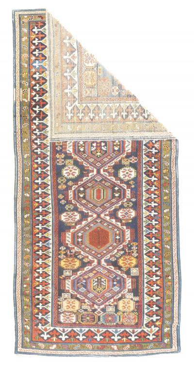 Antique Shirvan Rug 42 x 87
