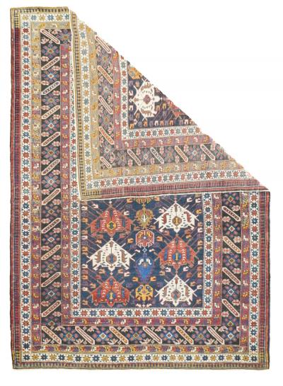 Antique Shirvan Rug 44 x 63