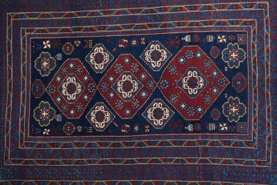 Antique Shirvan Rug 6 0 x 8 9 