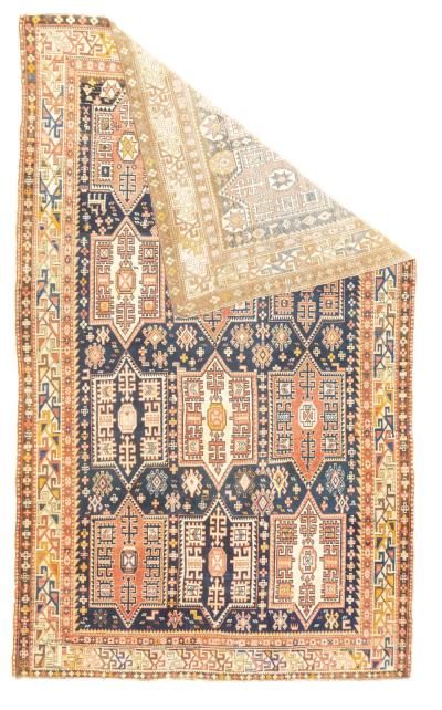 Antique Shirvan Rug 62 x 102