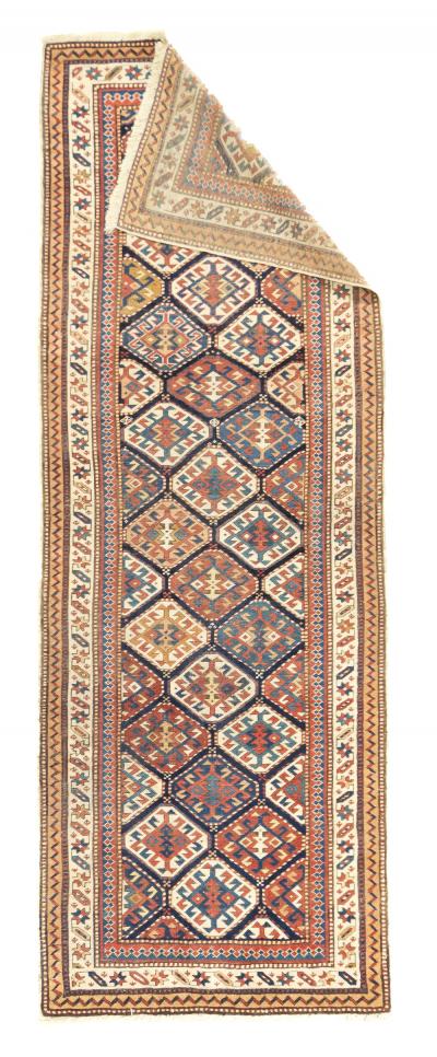 Antique Shirvan Runner 34 x 96