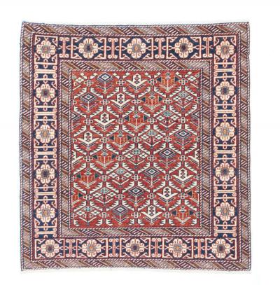 Antique Shrivan Rug 3 2 x 3 4 