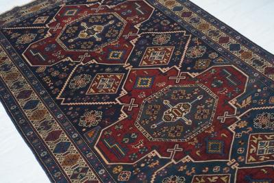 Antique Shrivan Rug 44 x 85