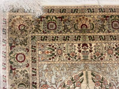 Antique Silk Hereke Rug 3 x 4 x 5 x 1 