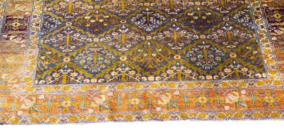 Antique Silk Sivas Rug 3 10 x 5 7 