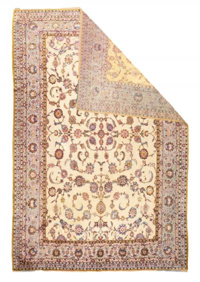 Antique Souf Kashan Rug 8 x 11 8 