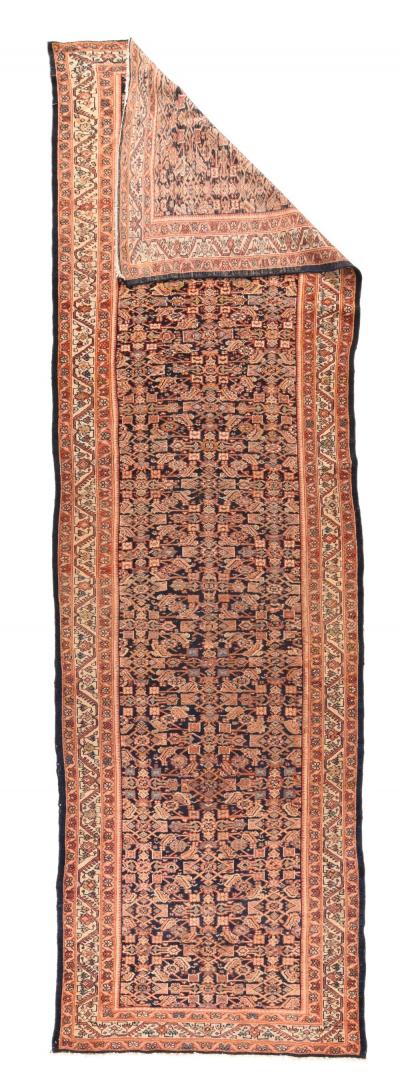 Antique Sultanabad Rug 4 1 x 13 2 
