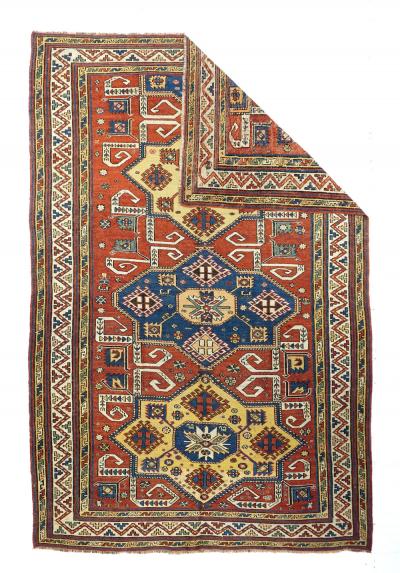 Antique Sumak Rug 47 x 79