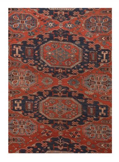 Antique Sumak Rug 7 10 x 9 10 
