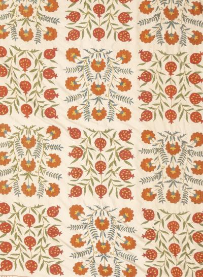 Antique Suzani Rug 6 2 x 7 11