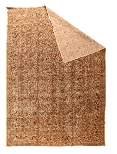 Antique Tabriz Rug 11 0 x 16 2 