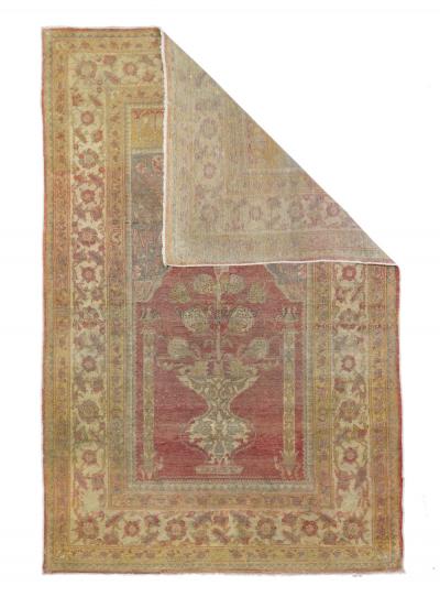 Antique Tabriz Rug 4 3 x 6 4 