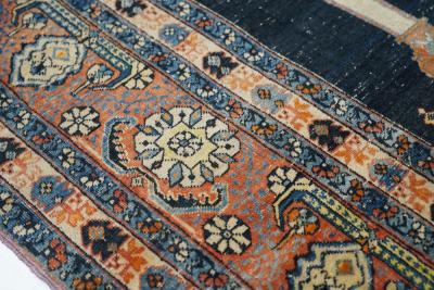 Antique Tabriz Rug 4 5 x 5 9 