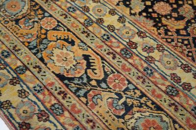 Antique Tabriz Rug 6 9 x 10 2 