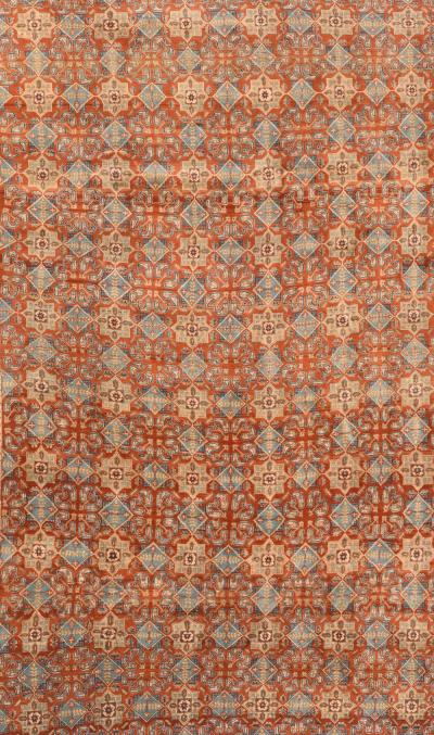 Antique Tabriz Rug 6 9 x 10 3 