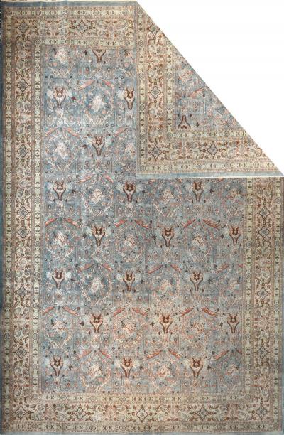 Antique Tabriz Rug 8 0 x 11 2 