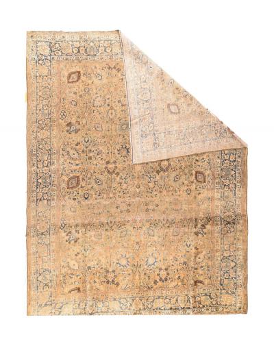 Antique Tabriz Rug 9 6 x 12 7 