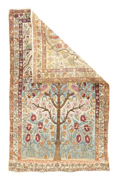Antique Tehran Rug 3 4 x 5 6 