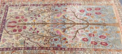 Antique Tehran Rug 3 4 x 5 6 