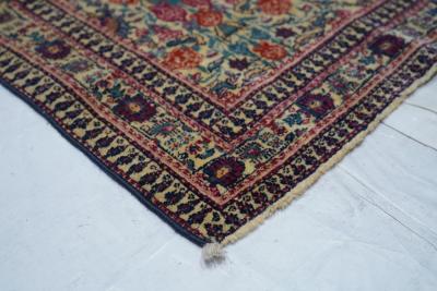Antique Tehran Rug 4 3 x 6 7 