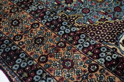 Antique Tehran Rug 4 5 x 6 11 
