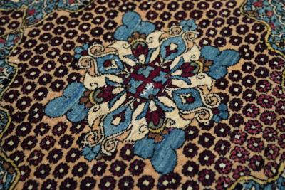 Antique Tehran Rug 4 5 x 6 11 