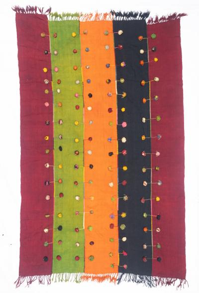 Antique Textile Rug 6 5 x 10 1 