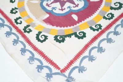 Antique Textile Suzani 7 1 x 8 5 
