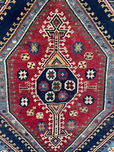 Antique Tribal Persian Qashqai Gabbeh Rug 45 x 71 