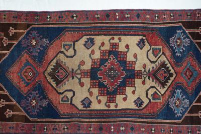 Antique Tribal Rug 6 3 x 13 8 
