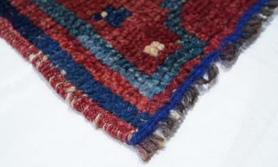 Antique Tribal Rug 6 3 x 13 8 