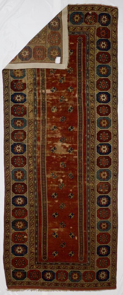 Antique Turkish Bergama Rug 40 x 10 x 4 
