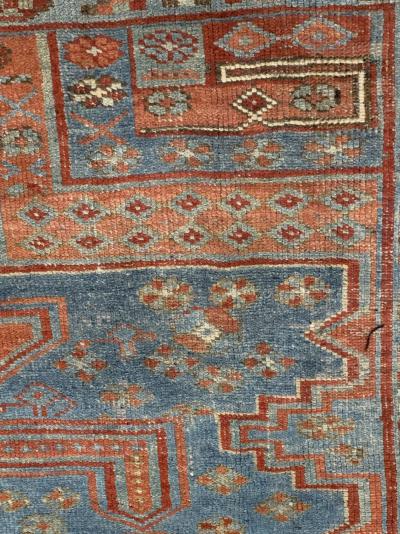 Antique Turkish Bergamo Rug 5 0 x 6 8 