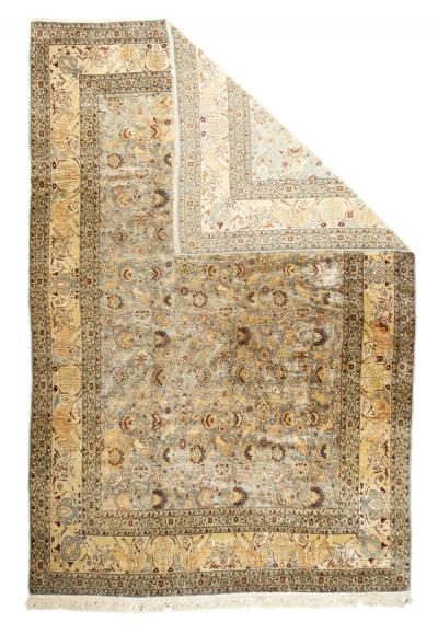 Antique Turkish Hereke Rug 6 10 x 10 0 