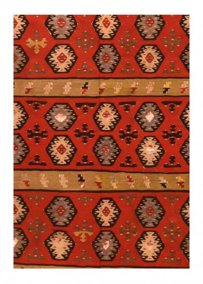 Antique Turkish Kilim Rug 45 x 54