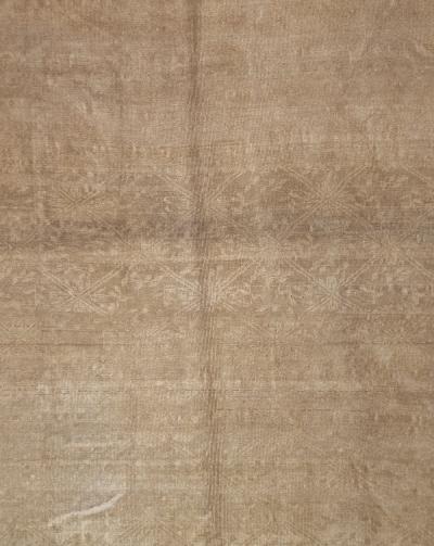 Antique Turkish Oushak Rug 7 5 x 9 2 