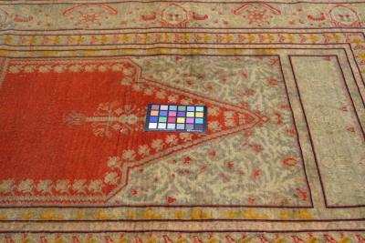 Antique Turkish Prayer 4 6 x 5 9 