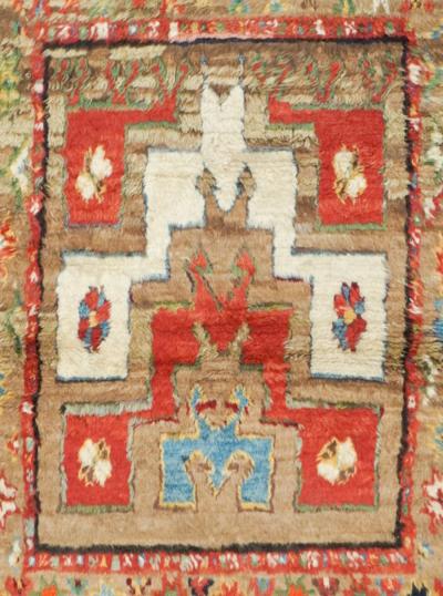 Antique Turkish Rug 3 6 x 4 11 