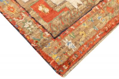 Antique Turkish Rug 3 6 x 4 11 