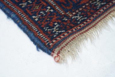 Antique Turkmen Rug 30 x 59
