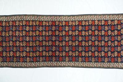 Antique Zehour Rug 3 7 x 9 11 