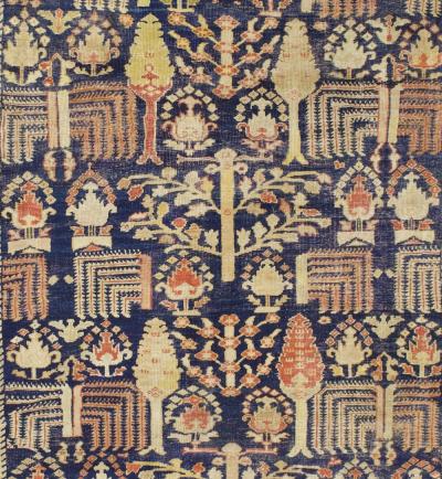 Antique Zigler Mahal Rug 8 11 x 10 5 