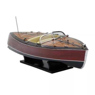 Art Deco Style Motorboat Model France 1930s