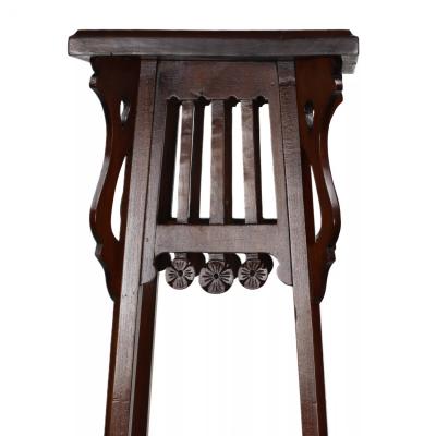 Art Nouveau Wooden Console Table Turn Of The 19th 20th Century