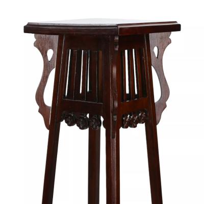 Art Nouveau Wooden Console Table Turn Of The 19th 20th Century