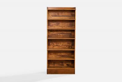 Atvidaberg Bookcase with Pine and Iron Sweden 1940s