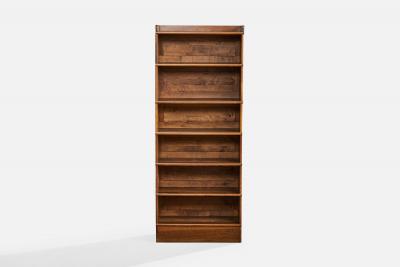 Atvidaberg Bookcase with Pine and Iron Sweden 1940s