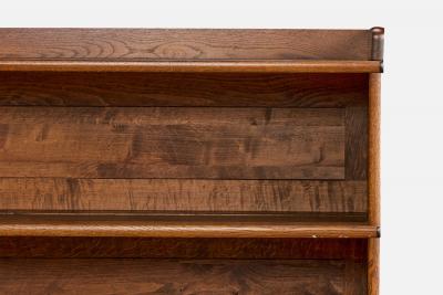 Atvidaberg Bookcase with Pine and Iron Sweden 1940s